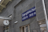 Train station at 2320 m.